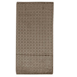 Geometric Area Rug in Brown