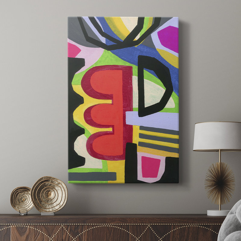 Bold Shape Shift I - Gallery Cavas, H 12 po x l 8 po