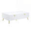 Table basse blanche à finition ultrabrillante-118543659