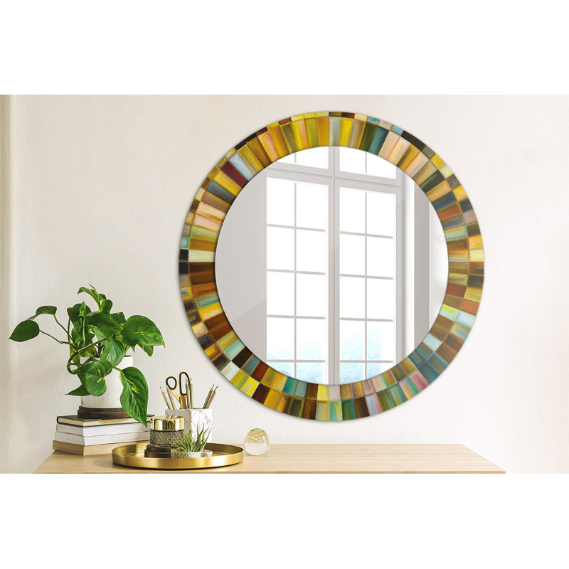Huldar Glass Flat Wall Mirror