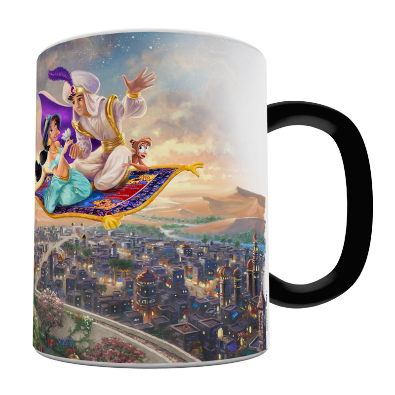 Verres à changement de chaleur Aladdin and Princess Jasmine Morphing - 11 oz