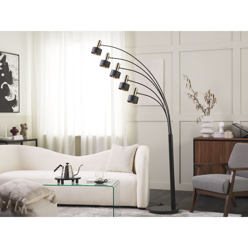 Eithan 210cm Glossy Task Floor Lamp