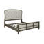 Ensemble de chambre avec très grand lit, commode et miroir Aisja-101982085-126511446