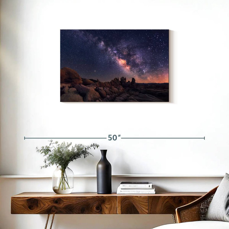 Alvord Joshua Tree Voie Lactée, H 20 po x l 30 po
