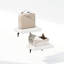 Ensemble de 2 tablettes flottantes 17 po pour salle de bain Arno, texture blanche, 17 étages-1002166024