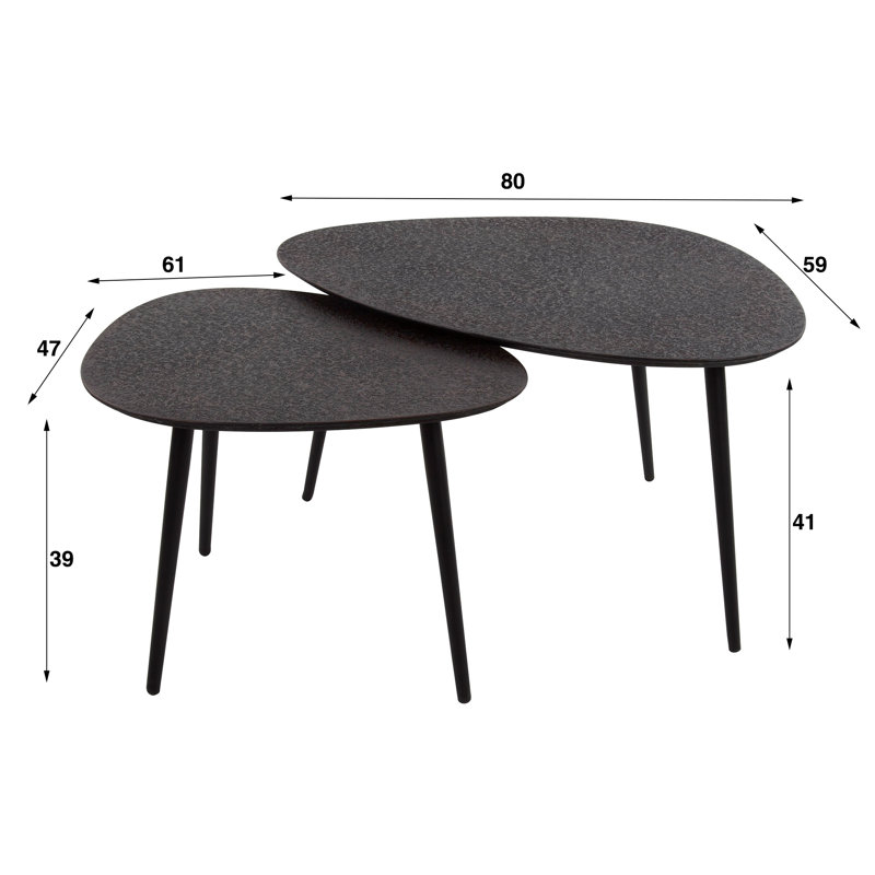 Ballee coffee table set