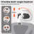 Comfy Breathable Ergonomic Task Chair with Headrest-1335067291