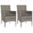 Tynell Patio Dining Set with Round Table , Cushions Included-635135329-635135330