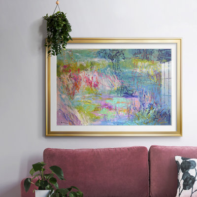 Floating On A Dream, reproduction d'art encadrée