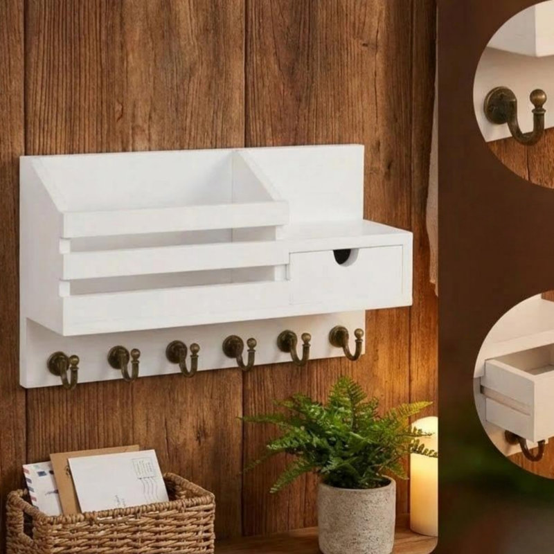Wood Wall Organizer