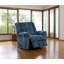 Fauteuil inclinable de fauteuil berçant surdimensionné - tissu chenille - structure en contreplaqué - dossier amovible - inclinaison par poignée?-514260315