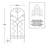 Montegut 72'' H x 28'' W Iron Trellis