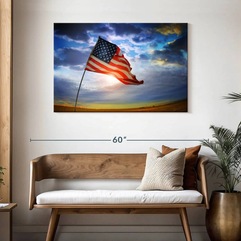 Drapeau américain Borges Glory, H 30 po x l 45 po