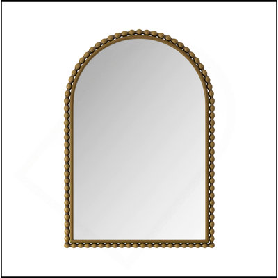 Iron Art Arch Vintage Vanity Mirror, Wall Hanging, Placed On The Table, Suitable For Living Room, Bedroom, Bathroom
