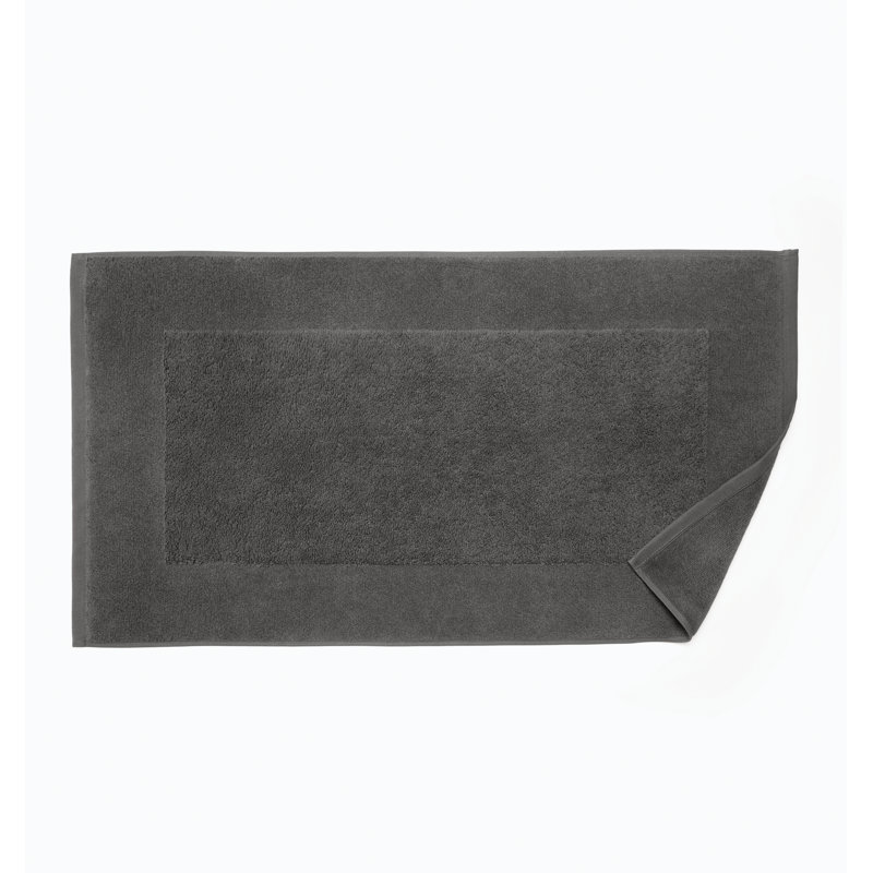 Bello Nuovo Rectangle Bath Mat, Charcoal