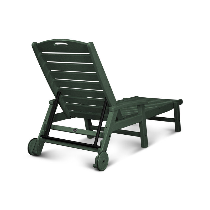 Yacht Club Wheeled Chaise, Rainforest Canopy