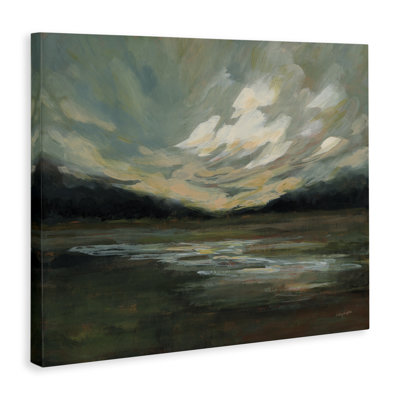 «Billowing Clouds Landscape» par Haley Knighten