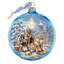 Holiday Splendor 5'' Glass Ball Ornament
