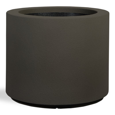 Gita Large Lightweight Outdoor 23" x 19" Round Planter Box