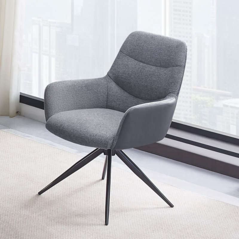 Chaise avec accoudoirs Hester (lot de 2)