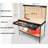 61" Heavy Duty Tool Bench With Large Pegboard & Drawer