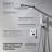 Cube 2-Function Thermostatic Complete Shower Faucet Set-134155026