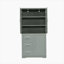 Armoire de rangement avec portes et trois tiroirs pour la salle de bain-794380749