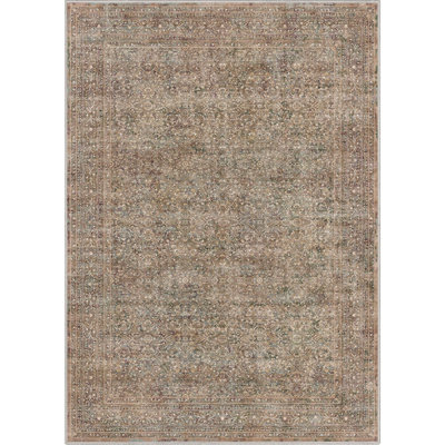 Well Woven Asha Juliette Vintage Persian Oriental Beige Flat-Weave Rug -  W-AS-02B-4