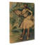Ballet Ballerina Dancer With A Fan by Edgar Degas - Wrapped Canvas-61875827