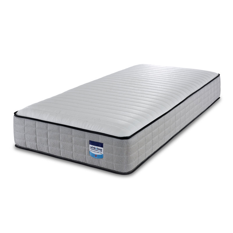 Winksleep Hydro Memory Foam Spring Mattress, Medium-Plush, 9-Zone Therma Pure, Small Double (4')