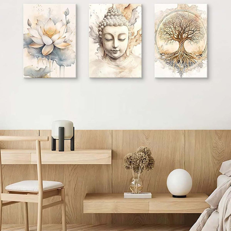3 Piece Wrapped Canvas Print