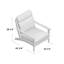Kennebunkport Patio Chair with Cushions-62363381-38581320-63361239