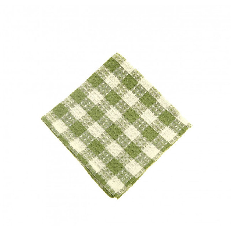 Ensemble de 6 torchons Toro Green Check
