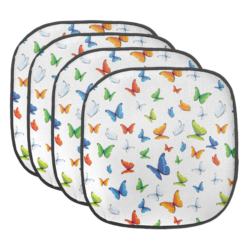 Coussin de siège papillon