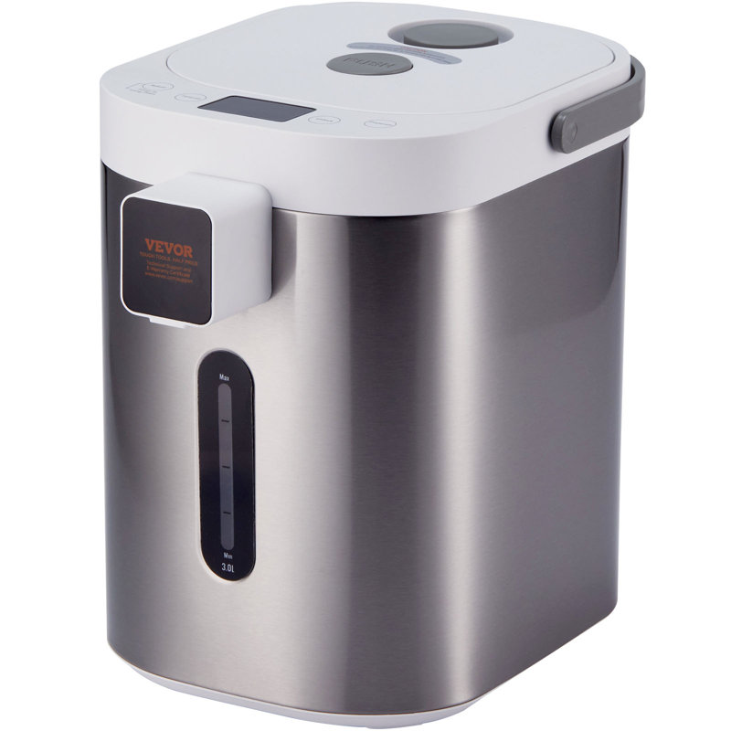 Bouilloire électrique en acier inoxydable de 3,2 pintes VEVOR