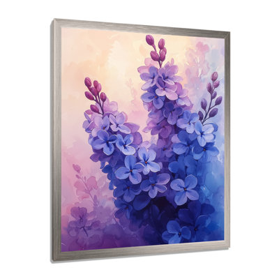 Halie - Floral Wall Art Living Room