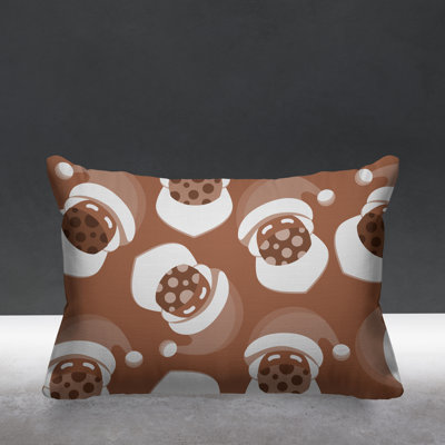 Outdoor Reversible Throw Pillow