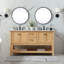 Ensemble de meuble-lavabo double 60 po Bonsai-18403352