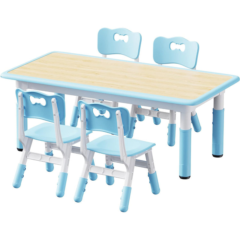 Table de jeu / d'activités Villines, Bleu