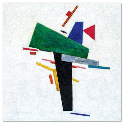 Abstract No. 1 Piece Painting on Glass