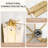2-light Modern Brass Gold Wall Sconce（set of 1)