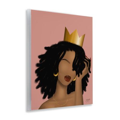 Plaque murale rose Reina, design par Sierra Siler