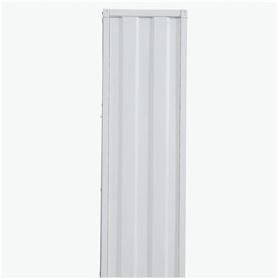 White Wardrobe with Full-length Container Lock