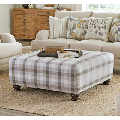Ariaunna Upholstered Ottoman by Lark Manor