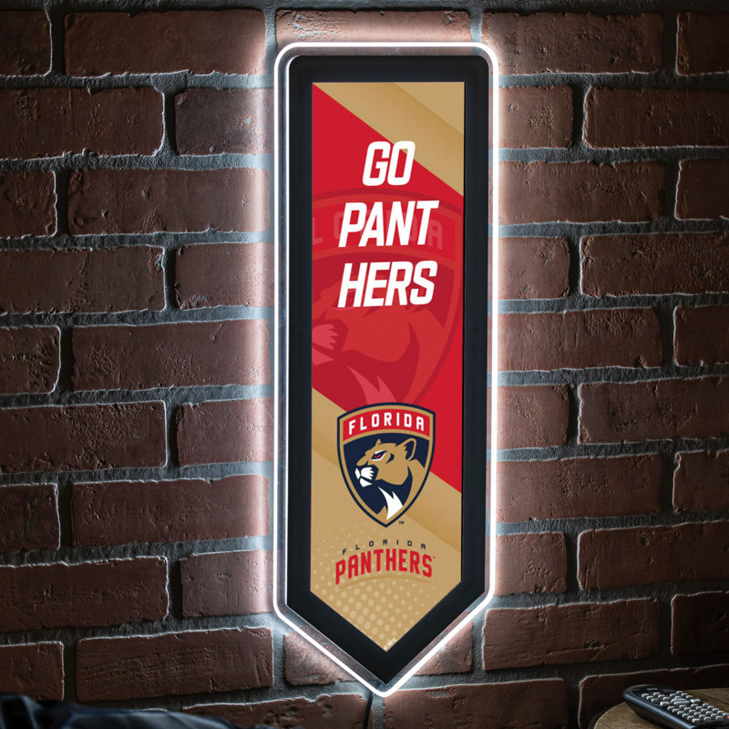 Enseigne murale NHL Team Pennant, Panthers de la Floride