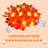 Maple Leaf String Lights  Fall Decor Waterproof Outdoor Décor For Autumn Festivals