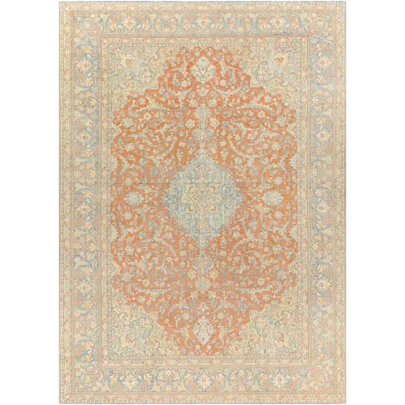 Antique One Of A Kind One-of-a-Kind 9'4" X 13' Hand Knotted Area Rug