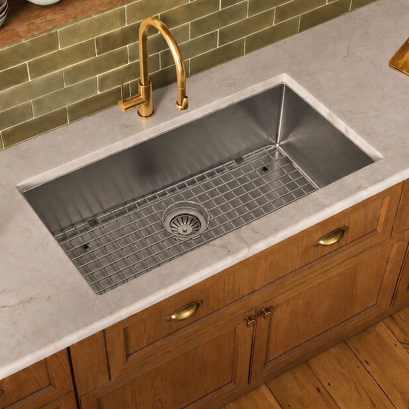 Whitehaus stainless steel kitchen sink grid for model WHNCM3219