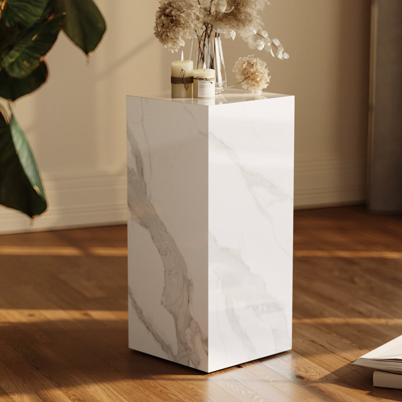 Support pour plante à piédestal et table d'appoint