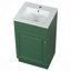 Meuble-lavabo de salle de bain avec lavabo, meuble-lavabo avec tablette de porte et tablette réglable